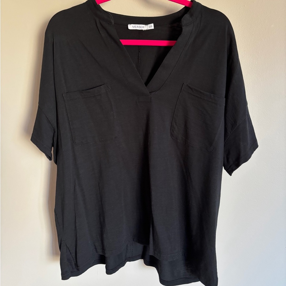 Mersea Short Sleeve Amelia Top one size